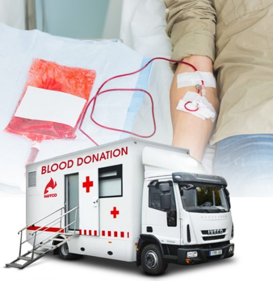 Mobile Blood Collection Unit Danvic Safety Solutions International